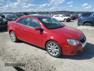 2011 Volkswagen Eos Komfort with VIN WVWBW7AH2BV003346, listed as a Copart auction lot 49981015 with 123,090 mi miles and Clean Title. Bid and sale history available at DreamBid. Image 4.