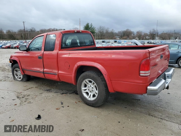2003 Dodge Dakota SLT with VIN 1D7HL42N93S105421, listed as a Copart auction lot 83088264 with 210,194 mi miles and Salvage Title. Bid and sale history available at carsss.com. Image 2.