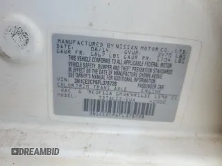 2015 Nissan Note SR with VIN 3N1CE2CP6FL378728, listed as a Copart auction lot 62383885 with 159,394 mi miles and Clean title. Bid and sale history available at DreamBid. Image 12.