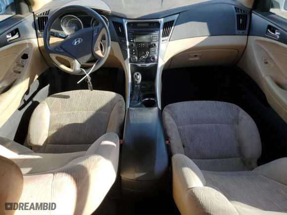 2013 Hyundai Sonata GLS PZEV with VIN 5NPEB4AC2DH764960, listed as a Copart auction lot 50343355 with 163,962 mi miles and Salvage Title. Bid and sale history available at carsss.com. Image 8.