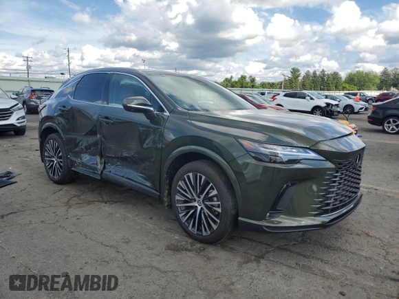 2023 Lexus RX with VIN 2T2BBMCA2PC017232, listed as a Copart auction lot 64360414 with 6,472 mi miles and Salvage Title. Bid and sale history available at carsss.com. Image 4.