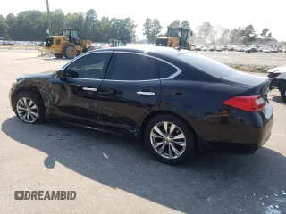 2012 Infiniti M37 with VIN JN1BY1AR2CM395741, listed as a Copart auction lot 69326254 with 126,300 mi miles and Salvage Title. Bid and sale history available at carsss.com. Image 2.