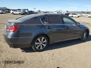 2008 Lexus GS 350 with VIN JTHBE96S680040892, listed as a Copart auction lot 46435045 with 164,126 mi miles and Salvage Title. Bid and sale history available at carsss.com. Image 3.