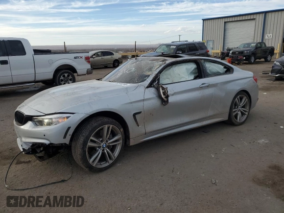 2016 BMW 4 Series 435i xDrive с VIN WBA3R5C50GK374062, выставлен на аукционе Copart как лот 46268235 с пробегом 76 878 миль миль и Списание • Salvage title. История ставок и продаж доступна на DreamBid. Изображение 1.