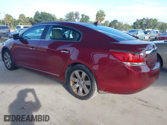 2011 Buick LaCrosse CXL with VIN 1G4GC5ED2BF326649, listed as a IAAI auction lot 42818351 with 156,492 mi miles and . Bid and sale history available at DreamBid. Image 3.