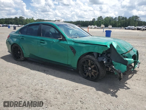 2022 BMW M3 Competition xDrive с VIN WBS43AY05NFN12563, выставлен на аукционе Copart как лот 56837075 с пробегом Не указан миль и Списание • Salvage title. История ставок и продаж доступна на DreamBid. Изображение 4.