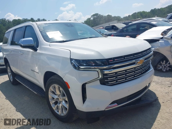 2023 Chevrolet Suburban Premier с VIN 1GNSCFKD5PR546017, выставлен на аукционе IAAI как лот 42584410 с пробегом 43 749 миль миль и . История ставок и продаж доступна на DreamBid. Изображение 1.