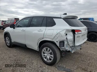 2024 Toyota Corolla Cross L with VIN 7MUAAAAG6RV086028, listed as a Copart auction lot 55079765 with 25,508 mi miles and Salvage title. Bid and sale history available at DreamBid. Image 2.