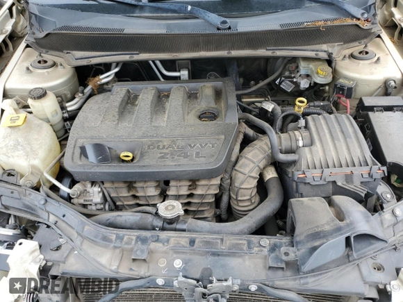 2010 Dodge Avenger SXT with VIN 1B3CC4FB5AN113923, listed as a Copart auction lot 57132425 with 254,191 mi miles and Salvage title. Bid and sale history available at DreamBid. Image 11.