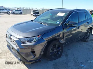 2021 Toyota RAV4 Hybrid XSE with VIN 4T3E6RFV5MU057078, listed as a IAAI auction lot 41718381 with 65,797 mi miles. Bid and sale history available at carsss.com. Image 17.