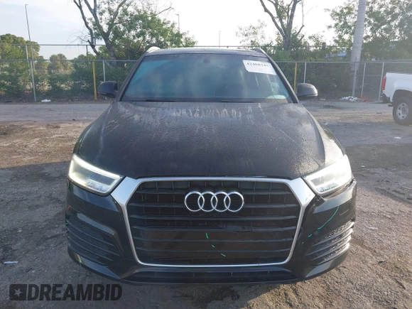 2018 Audi Q3 Premium Plus z VIN WA1HCCFS3JR022277, wystawiony jako IAAI lot #42468345 z przebiegiem 78 225 mil mil oraz . Historia ofert i sprzedaży dostępna na DreamBid. Obrazek 12.