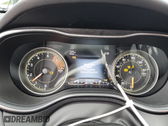 2022 Jeep Cherokee Latitude Lux with VIN 1C4PJMMN6ND547489, listed as a Copart auction lot 56833935 with 21,109 mi miles and Salvage title. Bid and sale history available at DreamBid. Image 9.