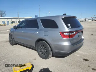 2020 Dodge Durango SXT Plus with VIN 1C4RDHAG7LC166394, listed as a Copart auction lot 81636064 with 100,021 mi miles and Salvage Title. Bid and sale history available at carsss.com. Image 2.