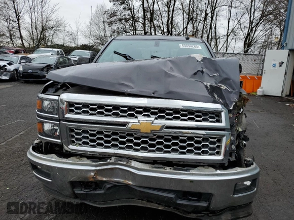 2015 Chevrolet Silverado 1500 LT with VIN 1GCVKREC8FZ396609, listed as a Copart auction lot 45650265 with 130,747 mi miles and Salvage Title. Bid and sale history available at carsss.com. Image 5.