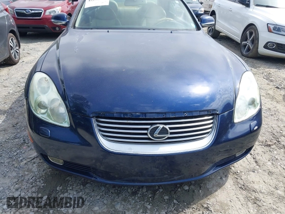 2004 Lexus SC 430 with VIN JTHFN48Y840057144, listed as a IAAI auction lot 42276706 with 226,478 mi miles and . Bid and sale history available at DreamBid. Image 13.
