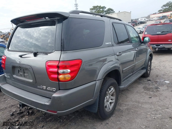 2003 Toyota Sequoia Limited with VIN 5TDBT48A03S166816, listed as a IAAI auction lot 41519203 with 269,229 mi miles. Bid and sale history available at carsss.com. Image 4.