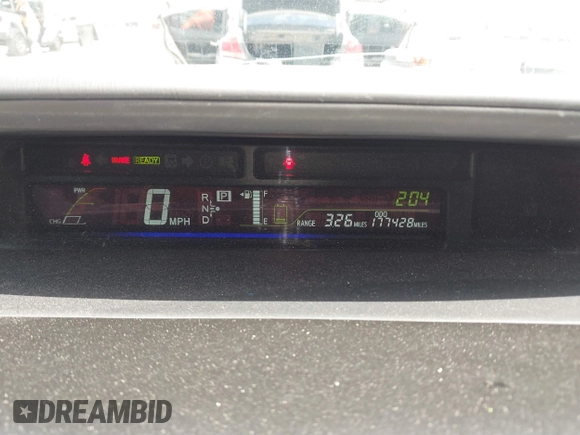 2014 Toyota Prius Two with VIN JTDZN3EU7EJ003209, listed as a IAAI auction lot 40009248 with 177,428 mi miles and . Bid and sale history available at DreamBid. Image 7.
