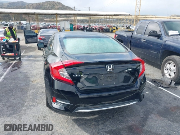 2020 Honda Civic Sedan LX with VIN 2HGFC2F69LH530736, listed as a IAAI auction lot 41765663 with 138,576 mi miles. Bid and sale history available at carsss.com. Image 16.