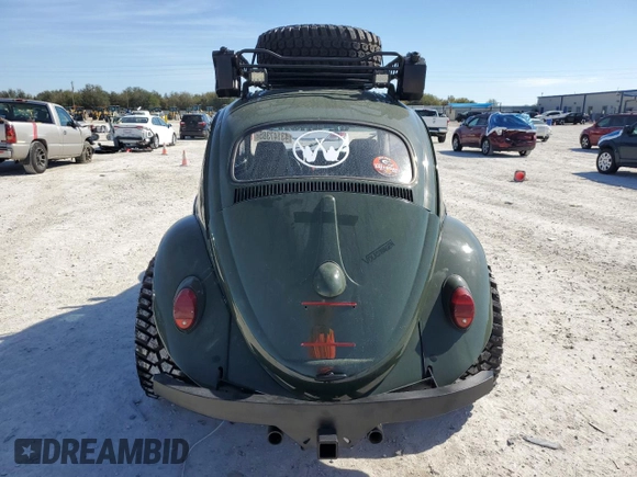 1962 Volkswagen Beetle with VIN 4678770, listed as a Copart auction lot 43147385 with 1,657 mi miles and Non Repairable. Bid and sale history available at DreamBid. Image 6.