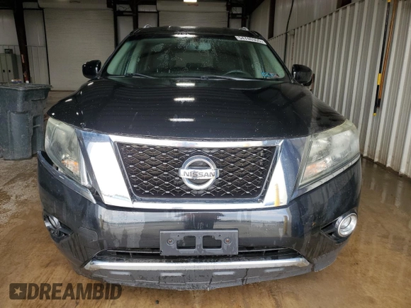 2015 Nissan Pathfinder S with VIN 5N1AR2MM5FC635656, listed as a Copart auction lot 54740355 with 125,835 mi miles and Salvage title. Bid and sale history available at DreamBid. Image 5.