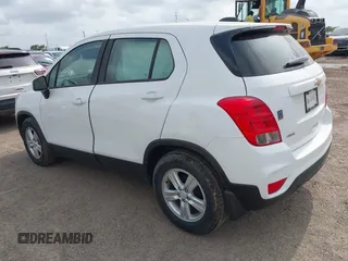 2020 Chevrolet Trax LS with VIN 3GNCJKSB2LL150095, listed as a IAAI auction lot 42070330 with 46,773 mi miles and . Bid and sale history available at DreamBid. Image 3.