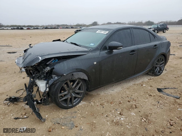 2015 Lexus IS 250 with VIN JTHBF1D23F5058087, listed as a Copart auction lot 42657185 with 73,099 mi miles and Salvage Title. Bid and sale history available at carsss.com. Image 1.