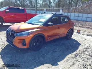2021 Nissan Kicks SR with VIN 3N1CP5DV3ML522984, listed as a IAAI auction lot 41497996 with 28,236 mi miles. Bid and sale history available at carsss.com. Image 2.