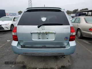 2002 Acura MDX Touring Pkg with VIN 2HNYD18692H526612, listed as a Copart auction lot 43260345 with 0 mi miles and Salvage Title. Bid and sale history available at carsss.com. Image 6.