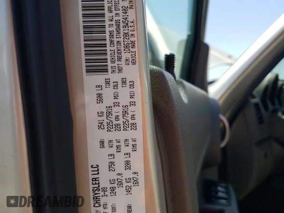 2009 Dodge Nitro SE with VIN 1D8GT28K19W541402, listed as a Copart auction lot 55525465 with 189,856 mi miles and Salvage Title. Bid and sale history available at DreamBid. Image 13.