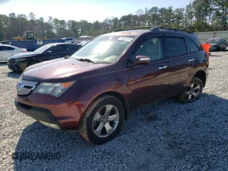 2007 Acura MDX Sport/Entertainment Pkg with VIN 2HNYD28847H524135, listed as a Copart auction lot 42949145 with 160,854 mi miles and Salvage Title. Bid and sale history available at carsss.com. Image 1.
