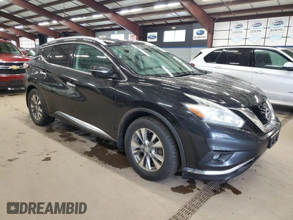 2015 Nissan Murano SL z VIN 5N1AZ2MH3FN217426, wystawiony jako Copart lot #58202205 z przebiegiem 205 879 mil mil oraz Czysty tytuł • Clean title. Historia ofert i sprzedaży dostępna na DreamBid. Obrazek 4.