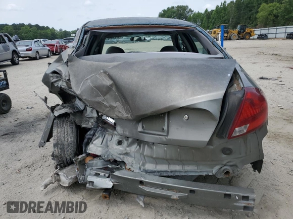 2002 Ford Taurus SES Standard with VIN 1FAFP55U42A184084, listed as a Copart auction lot 59822495 with 124,835 mi miles and Salvage title. Bid and sale history available at DreamBid. Image 6.