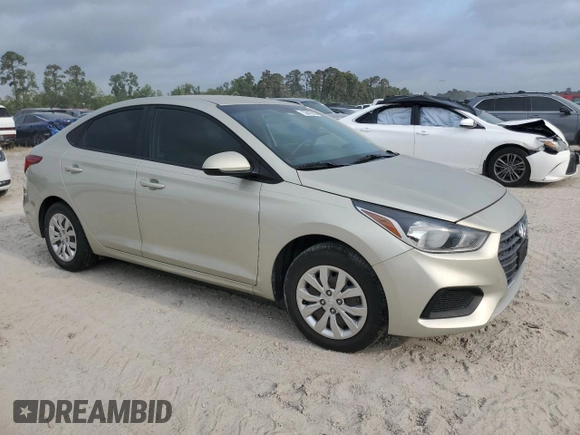 2018 Hyundai Accent SE with VIN 3KPC24A33JE017505, listed as a Copart auction lot 53810625 with 106,679 mi miles and Salvage Title. Bid and sale history available at carsss.com. Image 4.