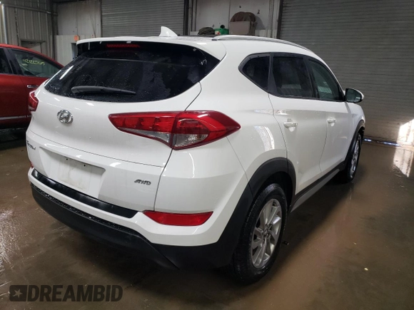 2018 Hyundai Tucson SEL with VIN KM8J3CA41JU782670, listed as a Copart auction lot 41993045 with 54,181 mi miles and Salvage Title. Bid and sale history available at carsss.com. Image 3.