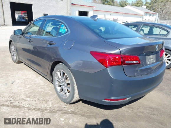 2020 Acura TLX w/Technology Pkg with VIN 19UUB1F57LA011789, listed as a IAAI auction lot 41760374 with 47,442 mi miles. Bid and sale history available at carsss.com. Image 3.