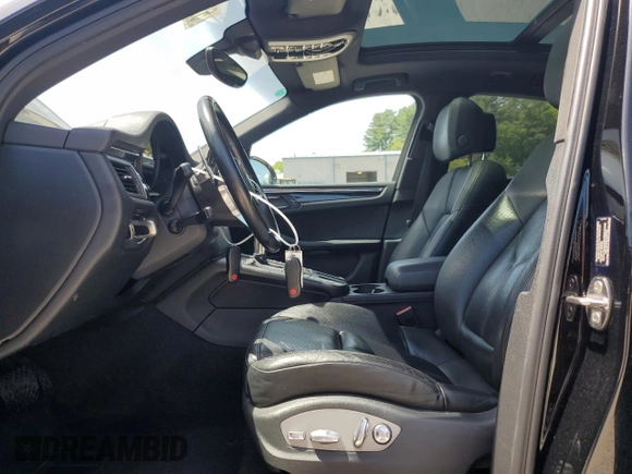 2016 Porsche Macan S with VIN WP1AB2A54GLB57333, listed as a Copart auction lot 57651715 with 63,515 mi miles and Salvage title. Bid and sale history available at DreamBid. Image 7.