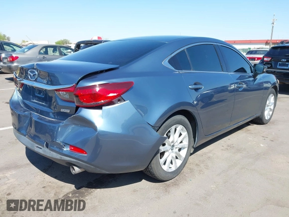 2015 Mazda Mazda6 i Sport with VIN JM1GJ1U55F1223886, listed as a IAAI auction lot 41980464 with 120,146 mi miles. Bid and sale history available at carsss.com. Image 6.