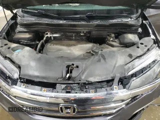 2017 Honda Pilot EX-L with VIN 5FNYF6H51HB086131, listed as a Copart auction lot 53555855 with 133,050 mi miles and Salvage Title. Bid and sale history available at DreamBid. Image 12.