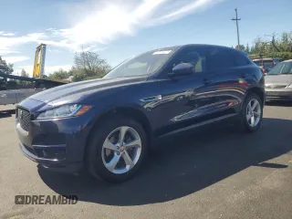 2018 Jaguar F-Pace 20d Premium with VIN SADCJ2FN6JA251064, listed as a Copart auction lot 52814215 with 86,994 mi miles and Non repairable. Bid and sale history available at DreamBid. Image 1.
