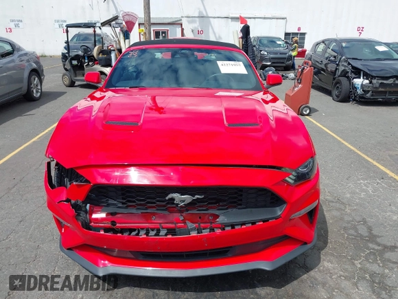 2022 Ford Mustang EcoBoost z VIN 1FATP8UH2N5124679, wystawiony jako IAAI lot #42271957 z przebiegiem 44 470 mil mil oraz . Historia ofert i sprzedaży dostępna na DreamBid. Obrazek 13.