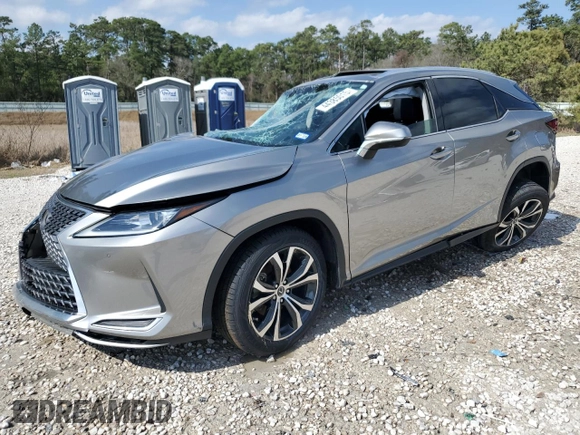 2021 Lexus RX with VIN 2T2HZMAA1MC215711, listed as a Copart auction lot 44385015 with 81,452 mi miles and Non Repairable. Bid and sale history available at carsss.com. Image 1.