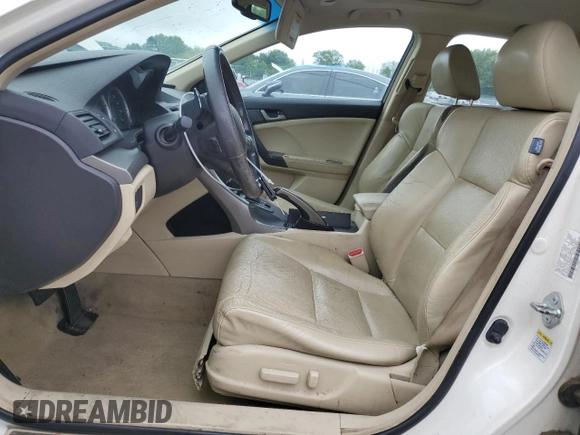 2009 Acura TSX with VIN JH4CU26639C033934, listed as a Copart auction lot 59509285 with 120,704 mi miles and Salvage title. Bid and sale history available at DreamBid. Image 7.