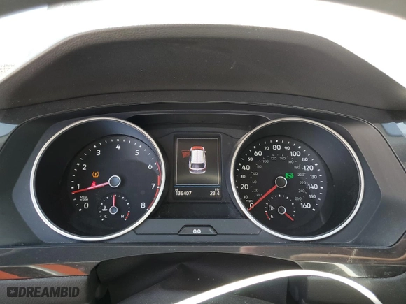 2019 Volkswagen Tiguan S with VIN 3VV0B7AX9KM058768, listed as a Copart auction lot 53363005 with 136,407 mi miles and Clean Title. Bid and sale history available at carsss.com. Image 9.
