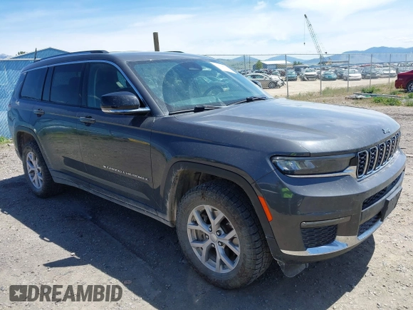 2021 Jeep Grand Cherokee Limited with VIN 1C4RJKBG2M8138950, listed as a IAAI auction lot 42354659 with 79,654 mi miles and . Bid and sale history available at DreamBid. Image 1.