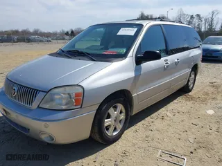 2004 Mercury Monterey Convenience with VIN 2MRDA20224BJ02168, listed as a IAAI auction lot 41849460 with 92,688 mi miles. Bid and sale history available at carsss.com. Image 2.