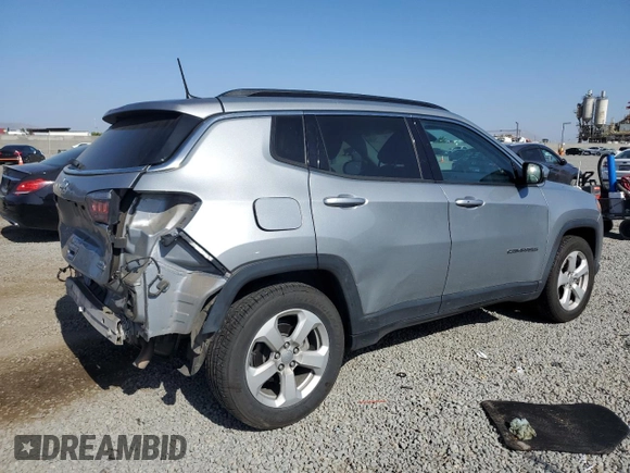 2021 Jeep Compass Latitude z VIN 3C4NJCBB5MT560009, wystawiony jako Copart lot #58405235 z przebiegiem 68 240 mil mil oraz Szkoda całkowita • Salvage title. Historia ofert i sprzedaży dostępna na DreamBid. Obrazek 3.