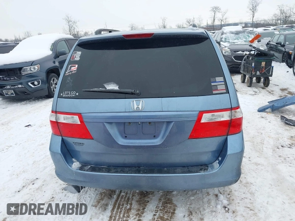 2007 Honda Odyssey EX with VIN 5FNRL384X7B082404, listed as a IAAI auction lot 41303764 with 158,703 mi miles. Bid and sale history available at carsss.com. Image 17.