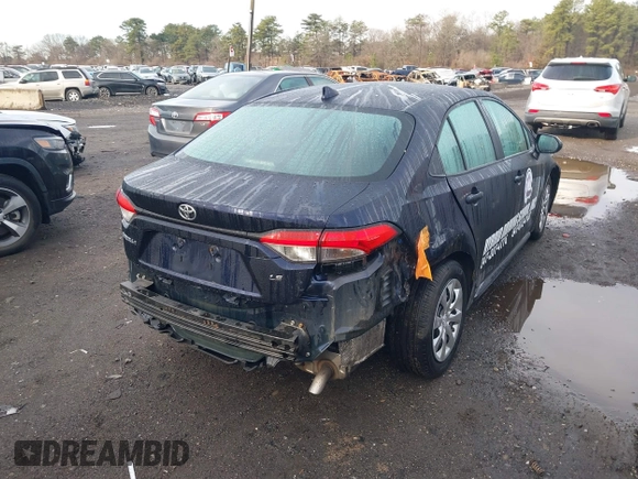 2021 Toyota Corolla LE with VIN 5YFEPMAE9MP167360, listed as a IAAI auction lot 41839769 with 53,573 mi miles and . Bid and sale history available at DreamBid. Image 6.
