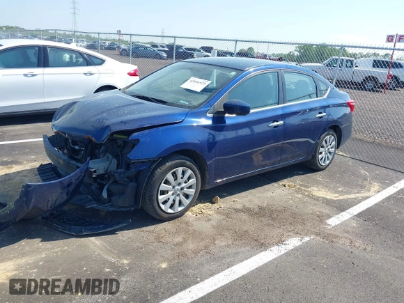 2017 Nissan Sentra SV with VIN 3N1AB7AP1HL720167, listed as a IAAI auction lot 42016523 with 72,896 mi miles and . Bid and sale history available at DreamBid. Image 2.