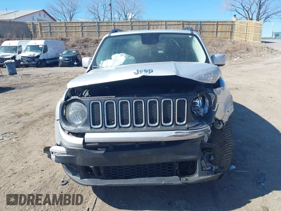 2017 Jeep Renegade Altitude with VIN ZACCJABBXHPF51072, listed as a IAAI auction lot 41877083 with 88,246 mi miles and . Bid and sale history available at DreamBid. Image 12.